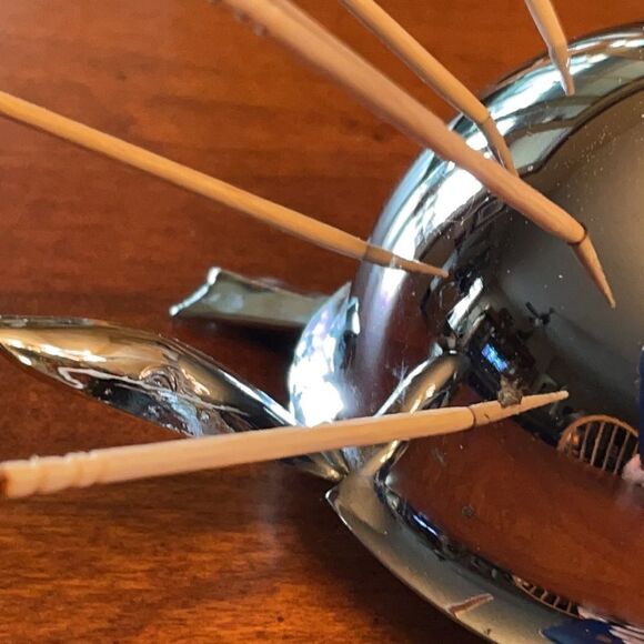 Mid-Century Irvinware Mock Turtle Toothpick Holder - Picture 5 of 6